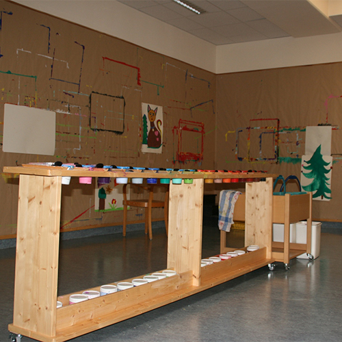 Kreatives Malen im eigenen Malraum