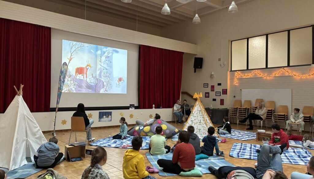Winter Lesepicknick